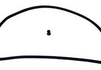 Achterklep glas rubber hardtop CJ