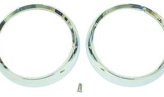 Chrome koplampringen CJ