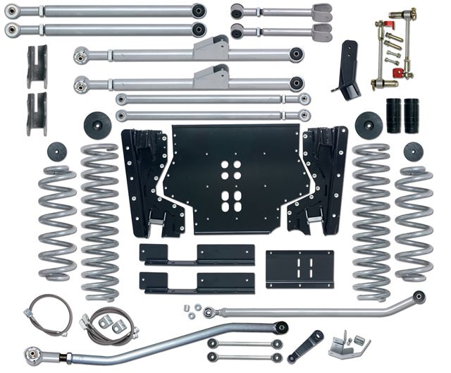4.5” Extreme Duty Long Arm Lift Kit Rubicon Express Jeep Wrangler LJ